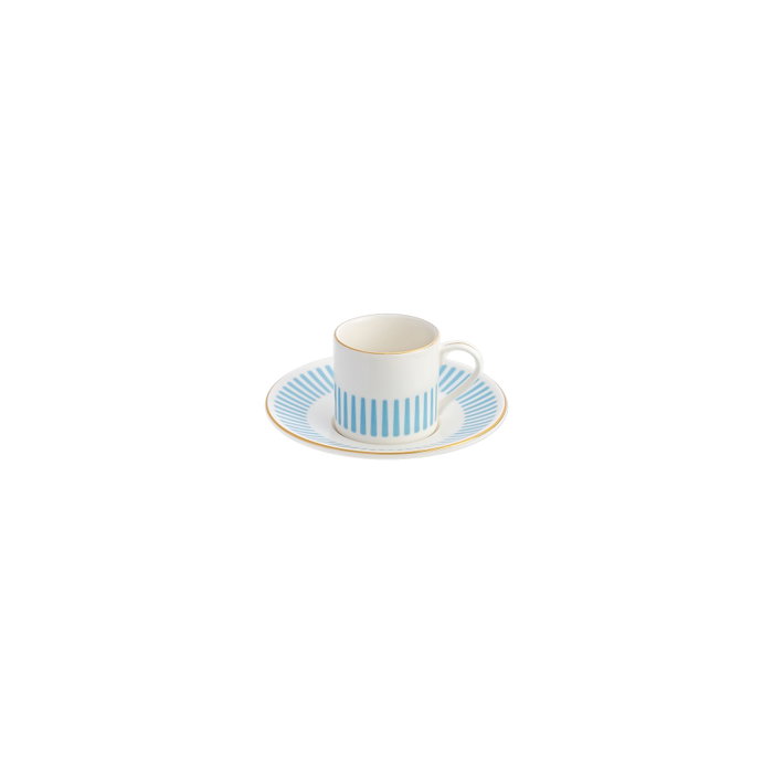 Hermia Alya - Light Blue Juego de tazas de café Hermia Alya - Light Blue Juego de tazas de café